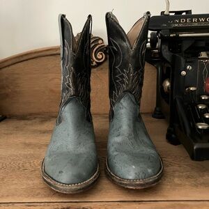 Vintage Kids Cowboy Boots approx size 13